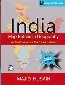 Picture of India Map Entries In Geography  for Civil Services Main Examination 