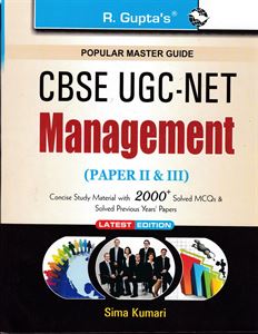 Picture of R.Gupta's CBSE UGC/NET Management ( Paper II & III ) 