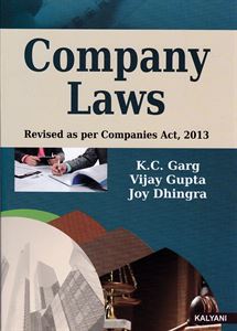 Picture of Company Law For B.Com 6th Sem Mys V.V