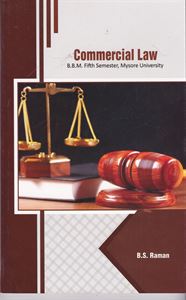 Picture of Commercial Law B.B.M. Fifth Semester, Mysore University