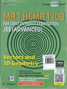 Picture of Cengage Mathematics JEE(Advanced) Vectors And 3D Geometry