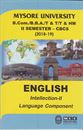 Picture of MCC Intellection II English Guide B.Com/BBA IInd Sem Mys VV