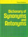 Picture of Dictionary Of Synonyms And Antonyms