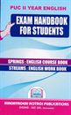 Picture of IInd PUC English Exam Handbook For Students
