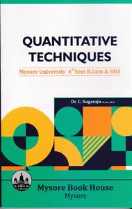 Picture of Quantitative Techniques 4th Sem B.com & B.B.A