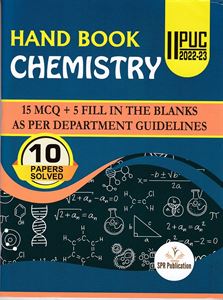 Picture of SPR Chemistry 10 Papers Solved Hand Book 2nd PUC 2022-23