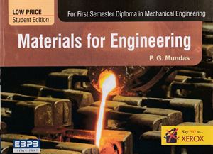 Picture of Materials for Engineering 1st Sem diploma in Mechanical Engineering