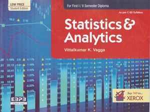 Picture of Statistics & Analytics 1/2nd Sem Diploma As Per C-20 Syllabus