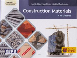 Picture of Construction Materials 1st Sem Diploma in Civil Engineering
