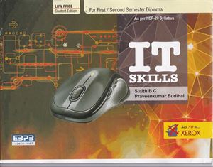 Picture of IT Skills 1/2nd Sem Diploma As Per NEP-20 Syllabus