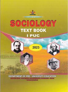 Picture of Sociology Text book for First PUC