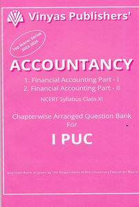 Picture of Accountancy Question Bank For I PUC