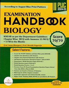 Picture of SPR Handbook II PUC Biology 2024-25