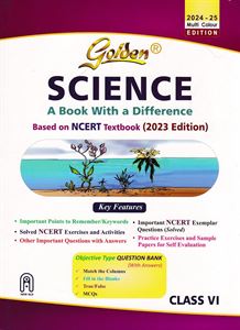 Picture of Golden Science Class VI Guide CBSE