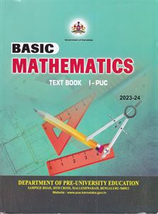 Picture of Basic Mathematics For 1st PUC Text Book