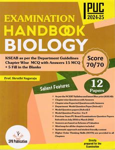 Picture of SPR Handbook Biology 1st PUC 2024-25