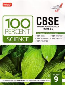 Picture of MTG CBSE 100 Percent Science for Class 9th