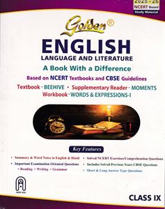 Picture of Golden English Language And Literature Class IX Guide CBSE