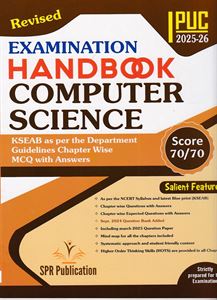 Picture of SPR I PUC Handbook Computer Science 