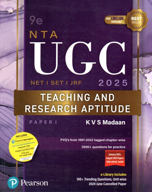 NTA UGC Teaching and Research Aptitude NTA UGC Teaching and Research Aptitude for NET,SET,JRF Competitive Exam's - Image 1