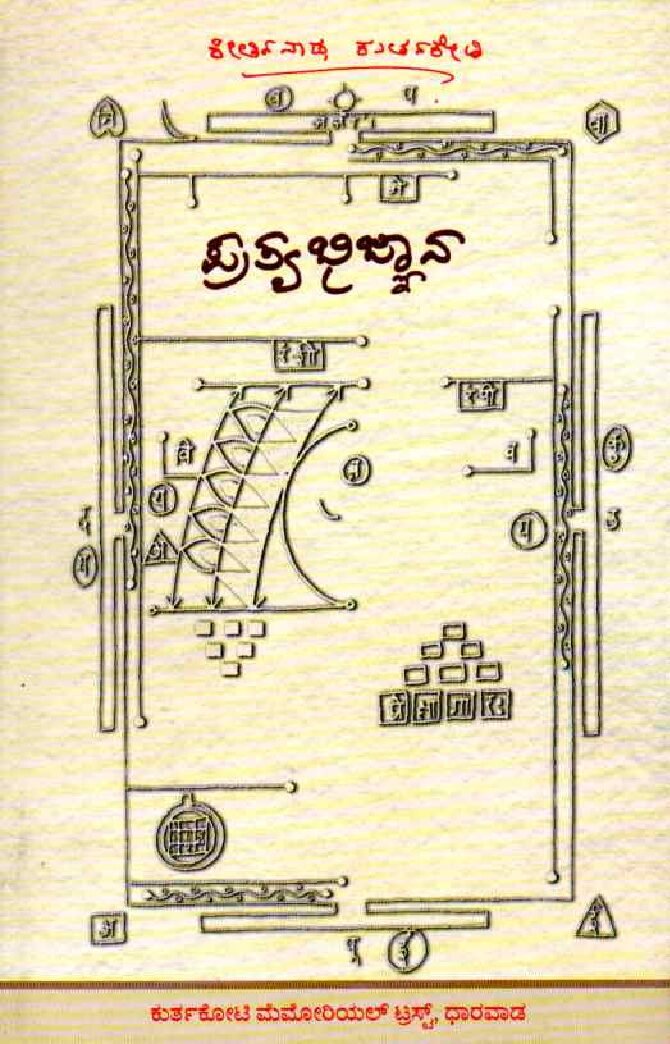 PRATYABHIJNANA ಪ್ರತ್ಯಭಿಜ್ಞಾನ / Pratyabhijnana - Image 1