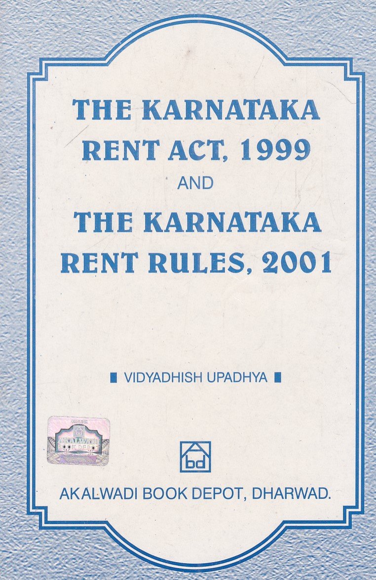 IMG_20251212_0027 The Karnataka Rent Act,1999 And The Karnataka Rent Rules,2001 - Image 1