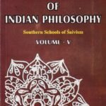A History of Indian philosophy Vol-5