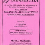 Samartha Financial Accounting - 1 as per Nep Syllabus for 1st Sem B Com