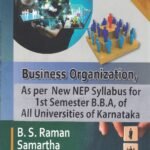 Business Organization as per NEP Syllabus for 1st Sem BBA