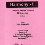 Harmony -II English Textbook for II Sem B.Com