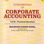 Fundamentals of Corporate Accounting Vol II