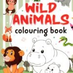 Wild Animals Colouring Book