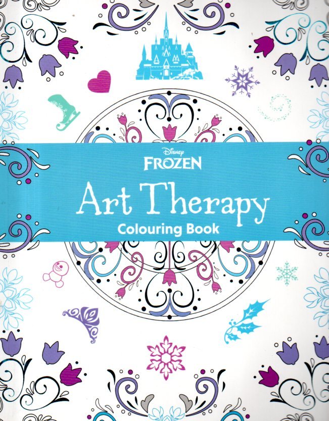 img20260118_15574817 Disney Frozen Art Therapy Colouring Book - Image 1