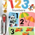 Unlimited Writing Practice Book 123 Numbers