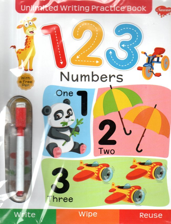 img20260123_17501509 Unlimited Writing Practice Book 123 Numbers - Image 1
