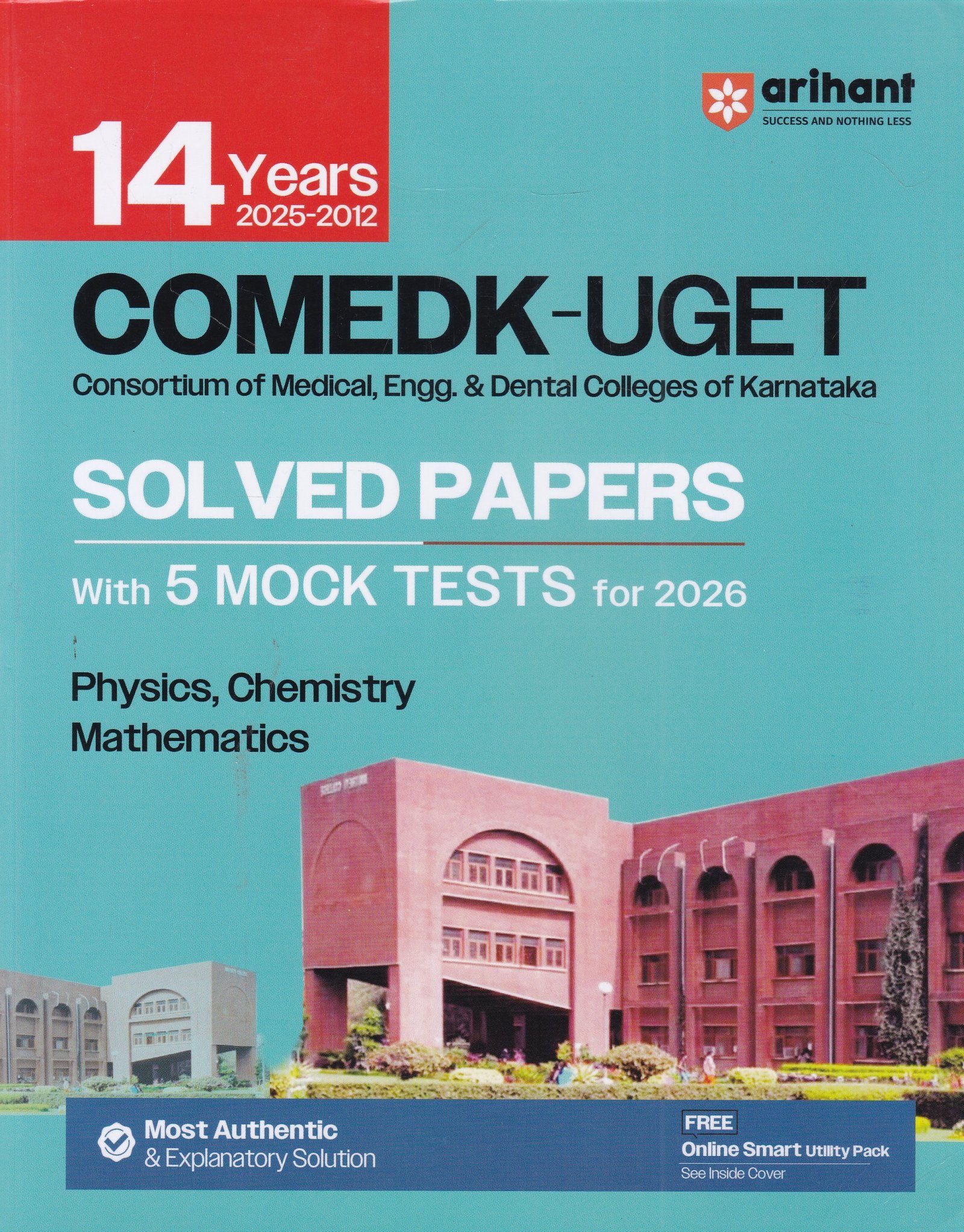 IMG_20260221_0006 Arihant 14 Years COMEDK-UGET Solved Papers for 2026 - Image 1