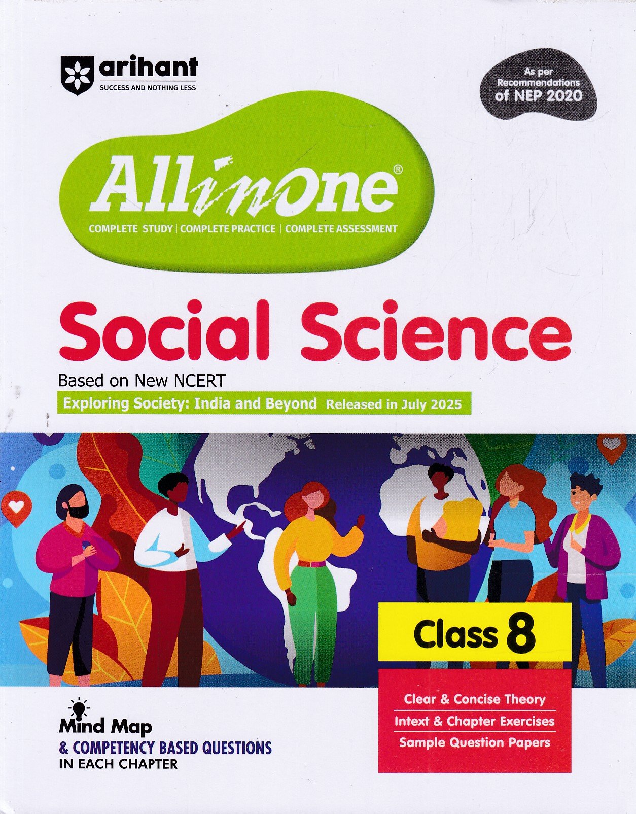 IMG_20260723_0019 Arihant All in one Social Science Guide for NCERT Class 8th - Image 1